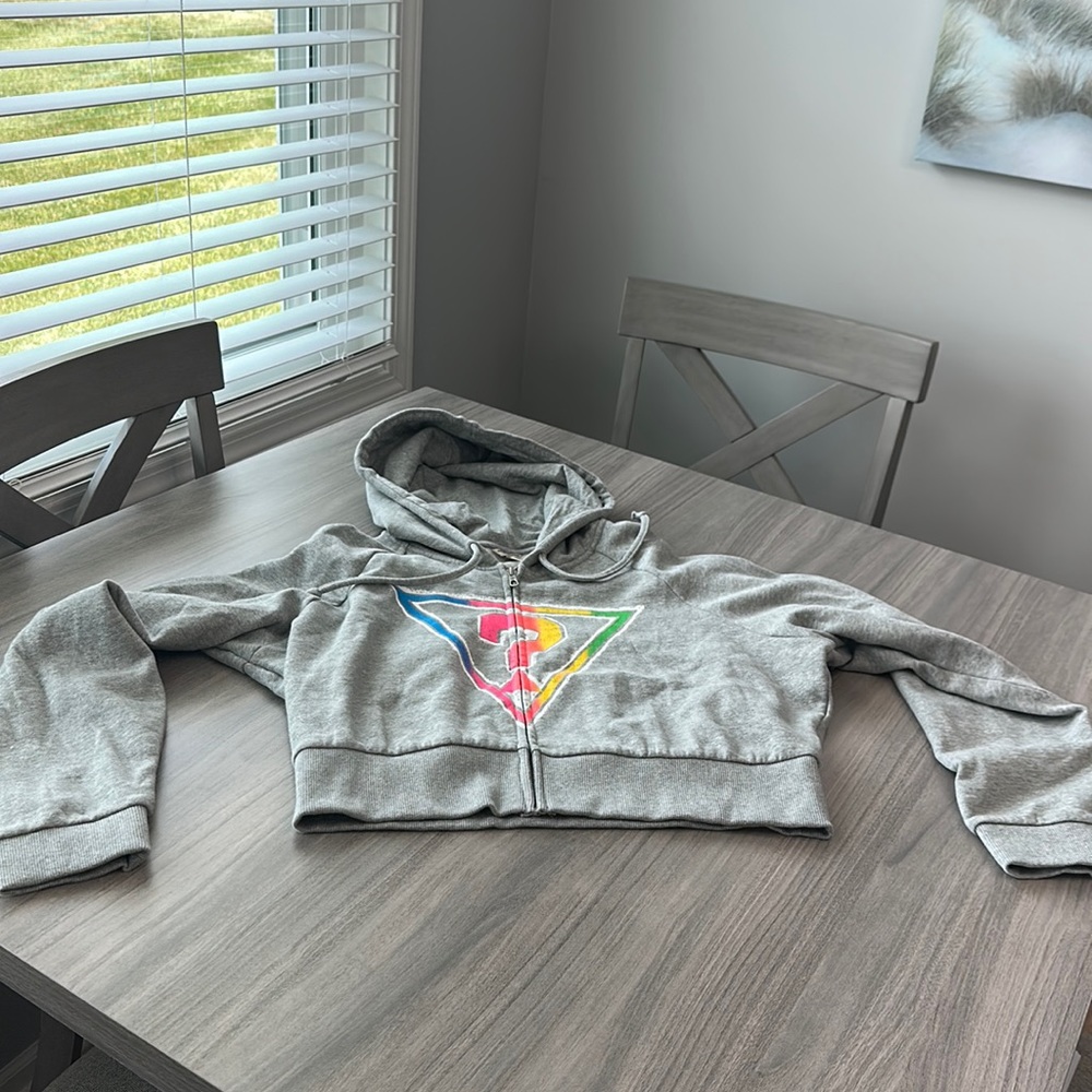 Guess Originals New Cropped Zip jacket hoodie